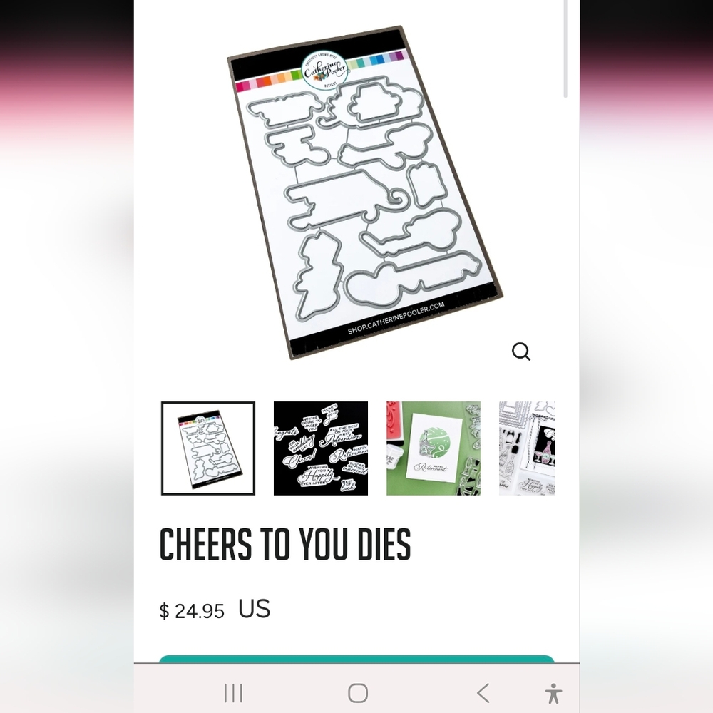 Cheers To You Die Set
